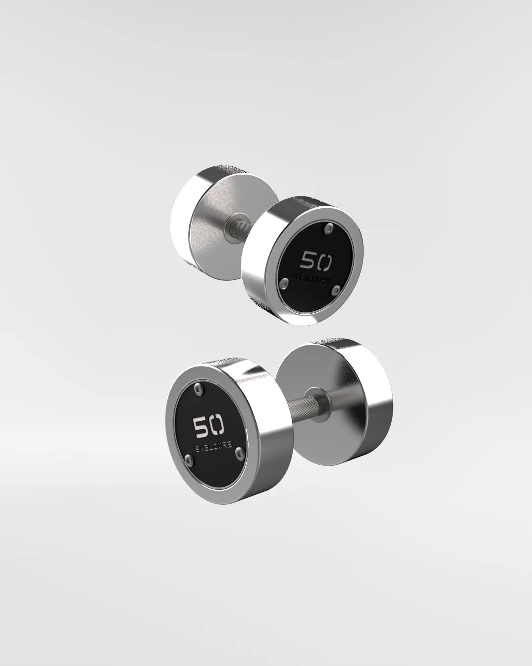 Skelcore Self Level Chrome Dumbbell