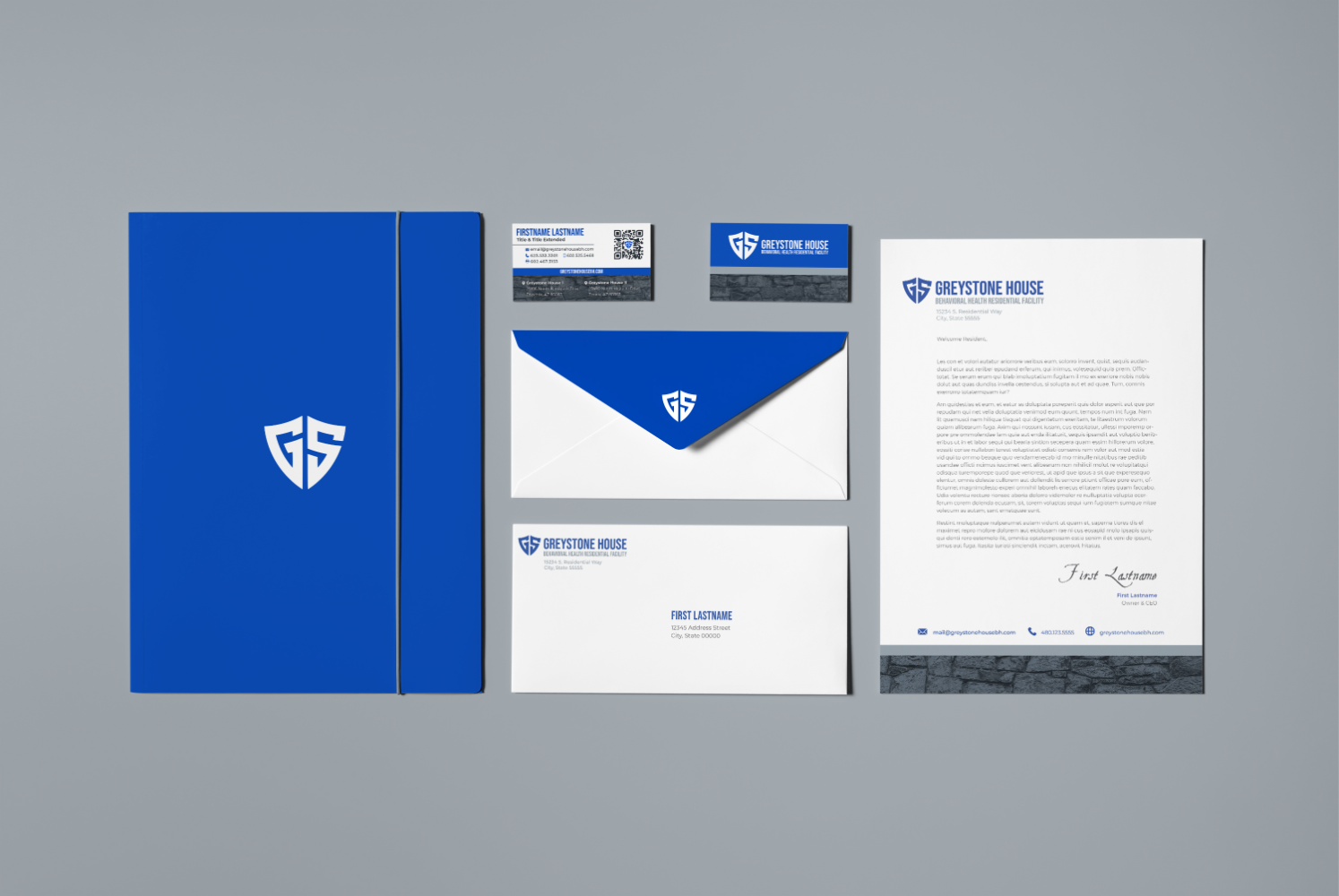 Greystone House is a behavioral health company that had an existing logo but no online presence nor standard branding guide. I was contracted to create a responsive, mobile-friendly website which also included crafting a lite brand guide based on the existing logo color and design.