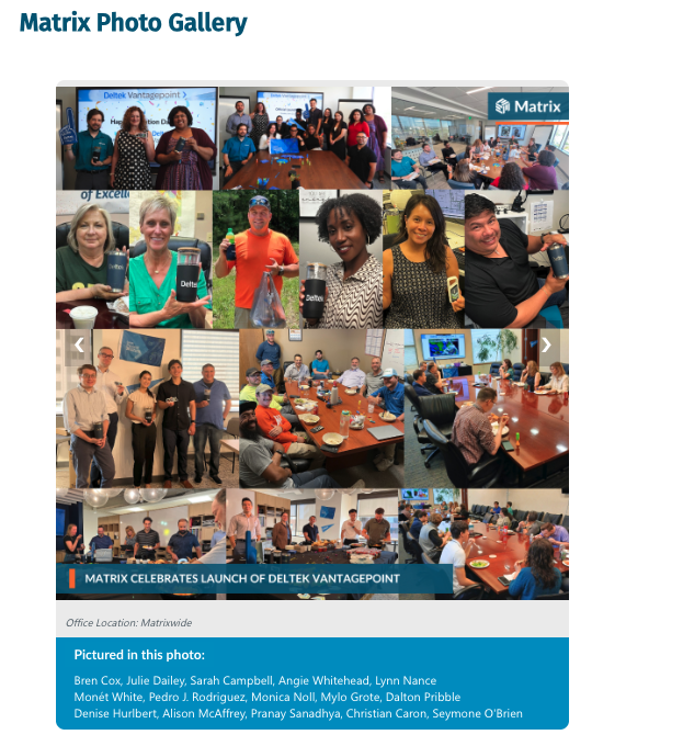 A company was using a folder structure on an old SharePoint infrastructure to provide company wide documents for multiple departments. As part of the MARCOM team, I developed a new web-based experience that utilized the SharePoint infrastructure but included custom SPFx webparts and embedded Power App solutions. The project also included branding and internal communication and promotional design.