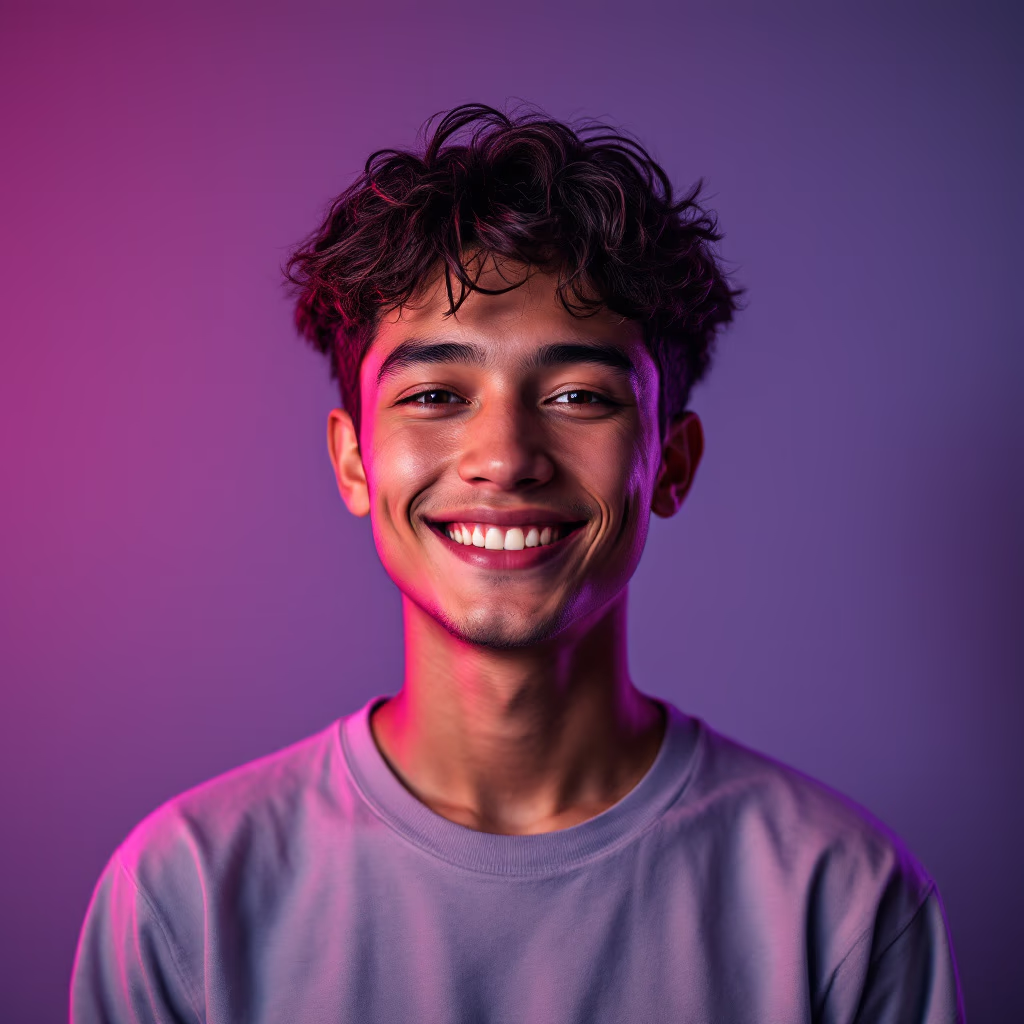 [headshot] image of customer (for a dental office)