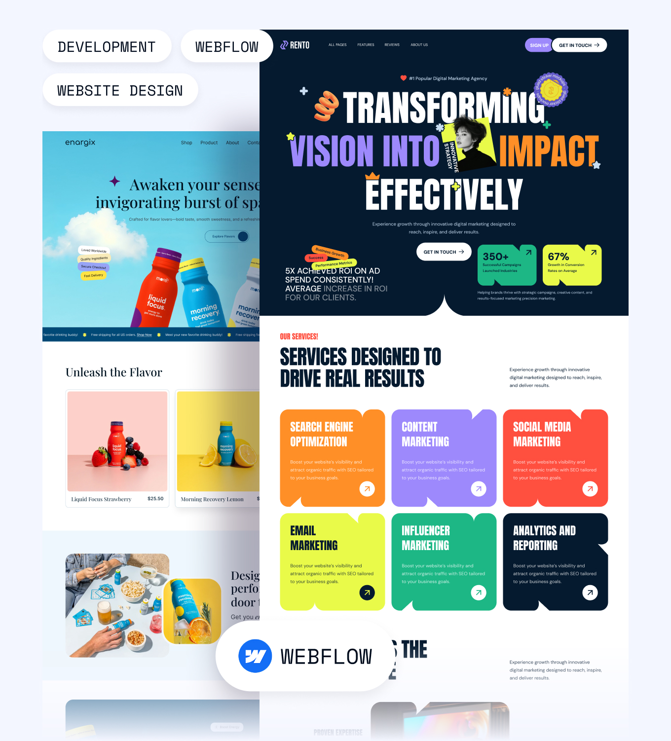 This is Webflow Design & Development Service Image