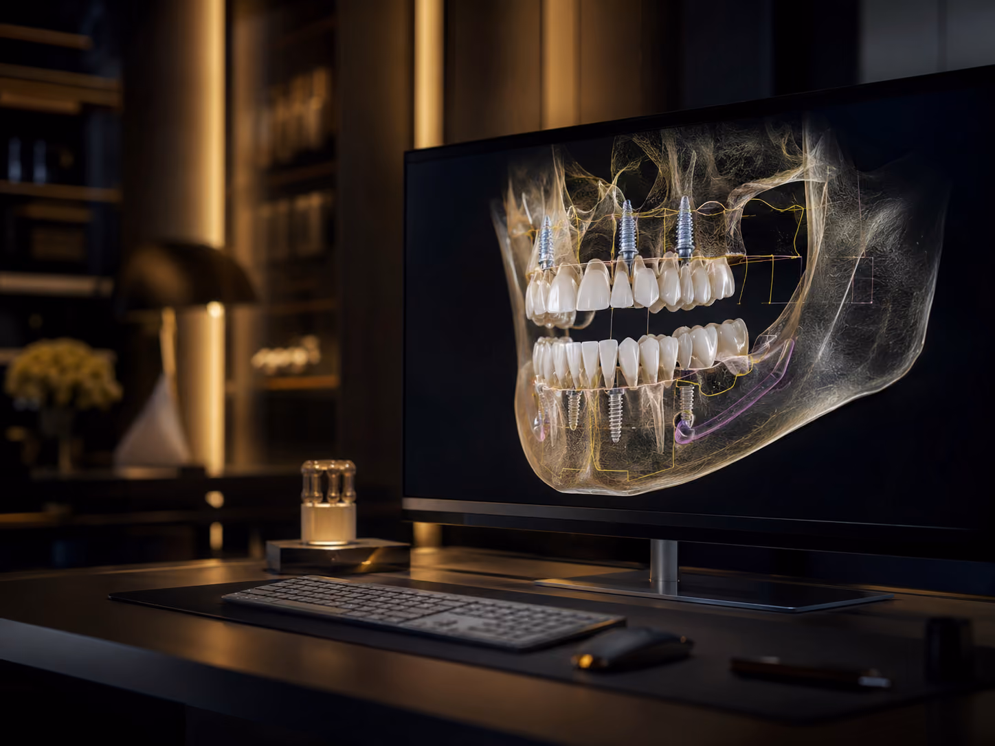 Implant treatment planning from 3D imaging before full-arch surgery at Elite Oral Surgery