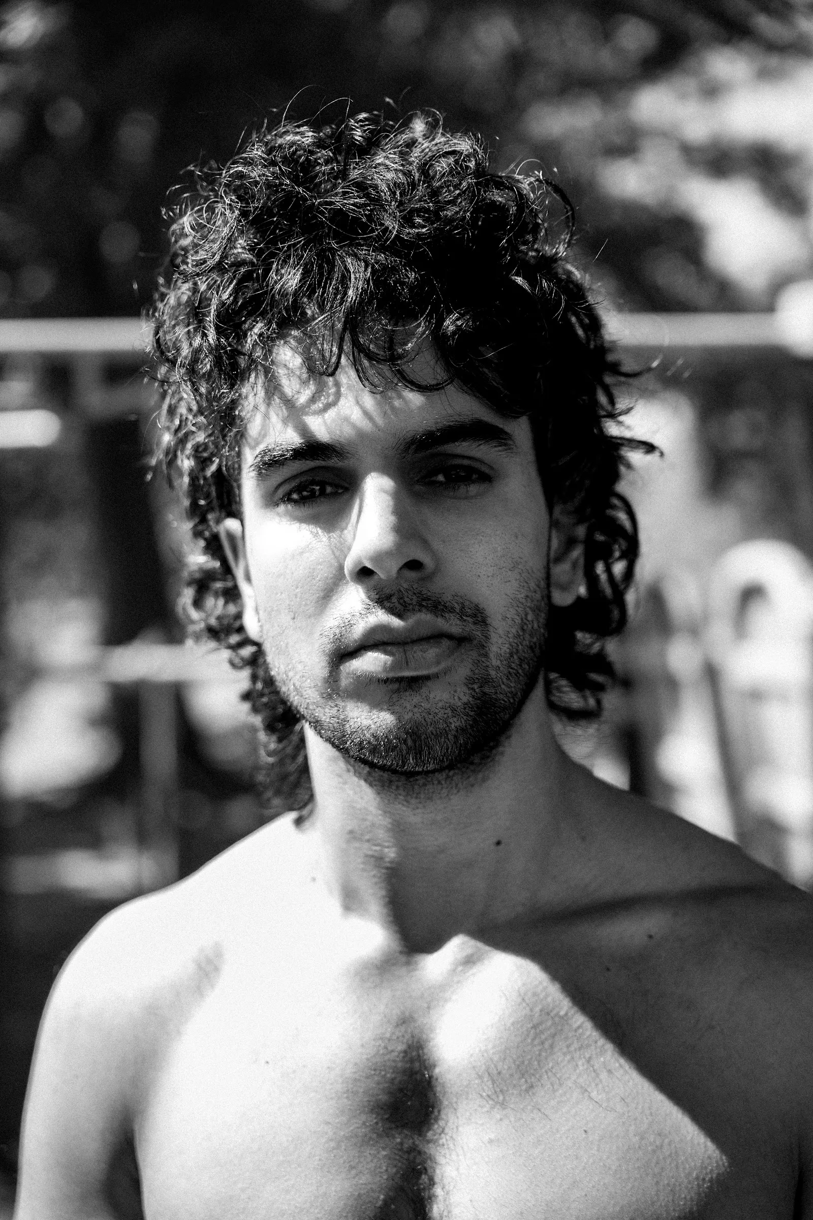 Bijan, black-and-white portrait by GROOVE Media