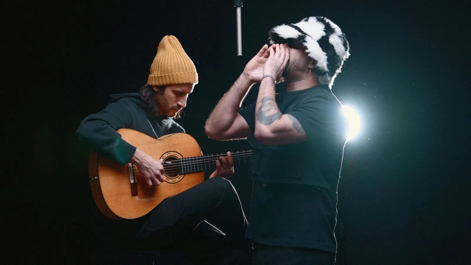 Kállay Saunders and Alex Torres performing ola é for GROOVE Sessions
