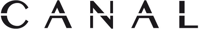 Black text logo spelling 'CANAL' in uppercase letters on a transparent background.