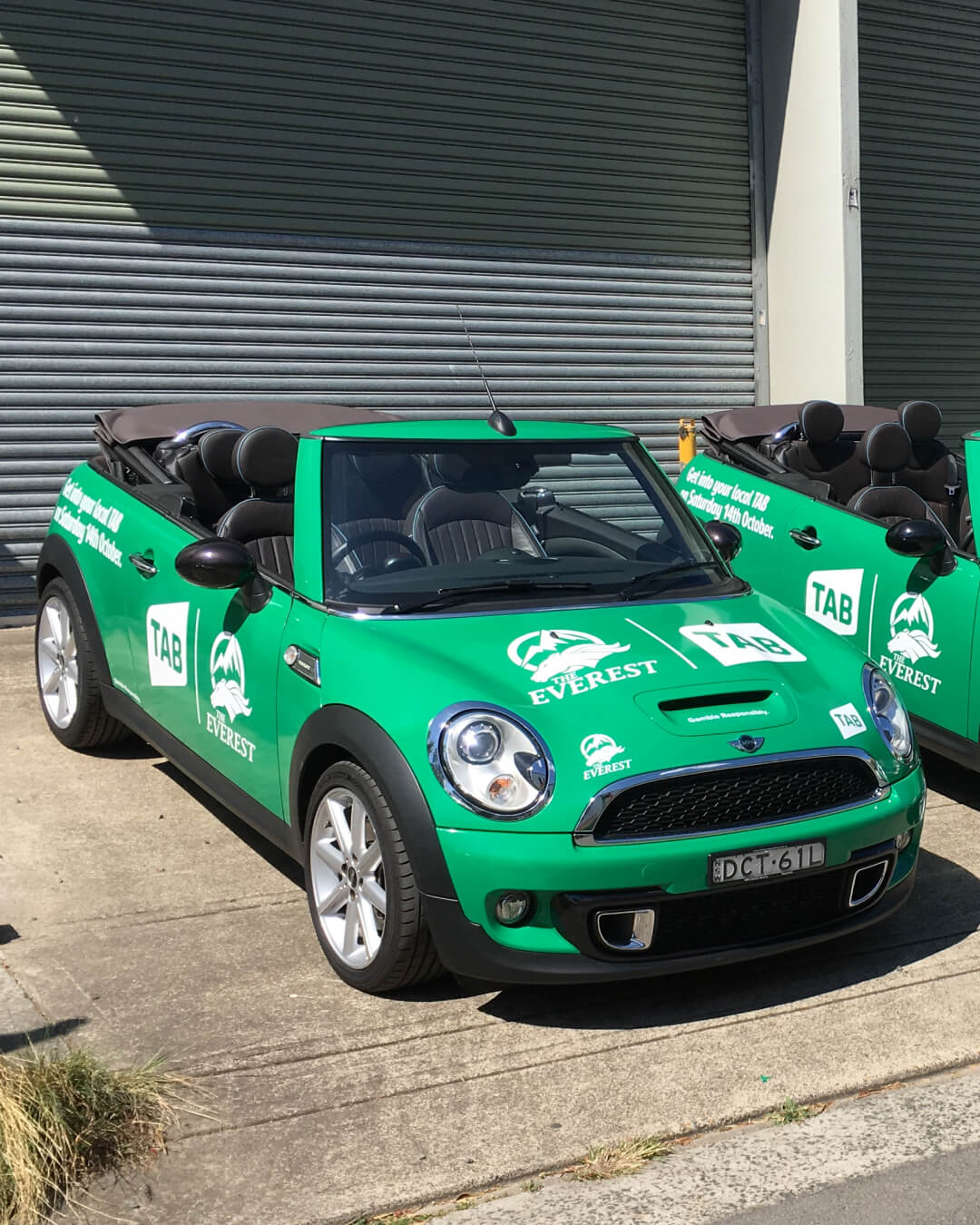 Vehicle wrap for TAB