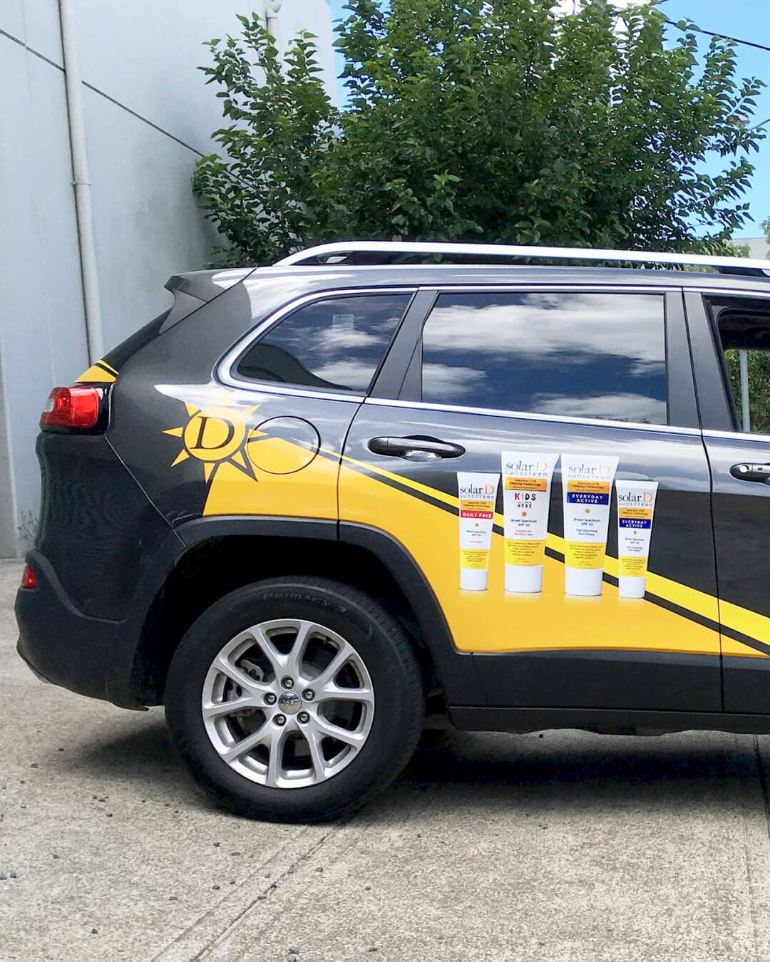 Vehicle wrap fro Solar D