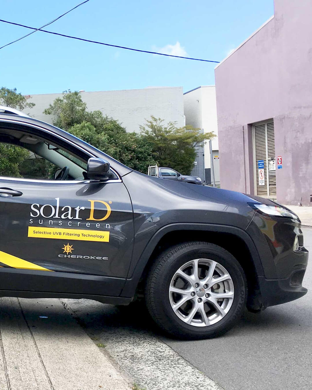 Vehicle wrap fro Solar D