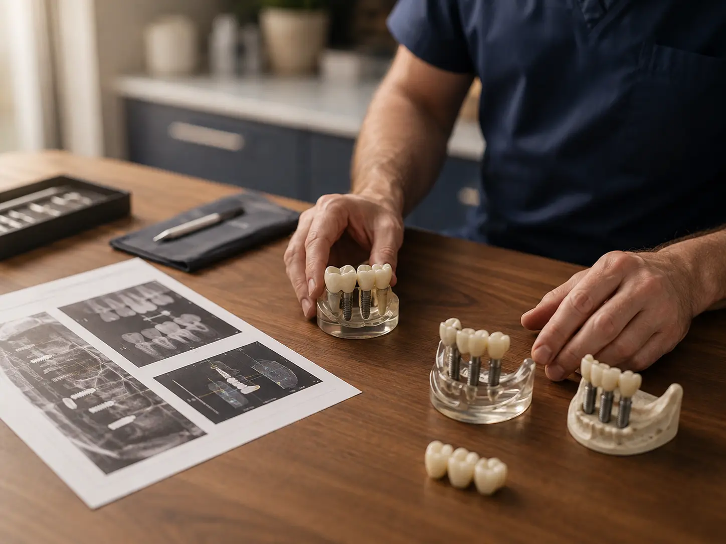 Price ranges for single, multiple, and full-arch dental implants