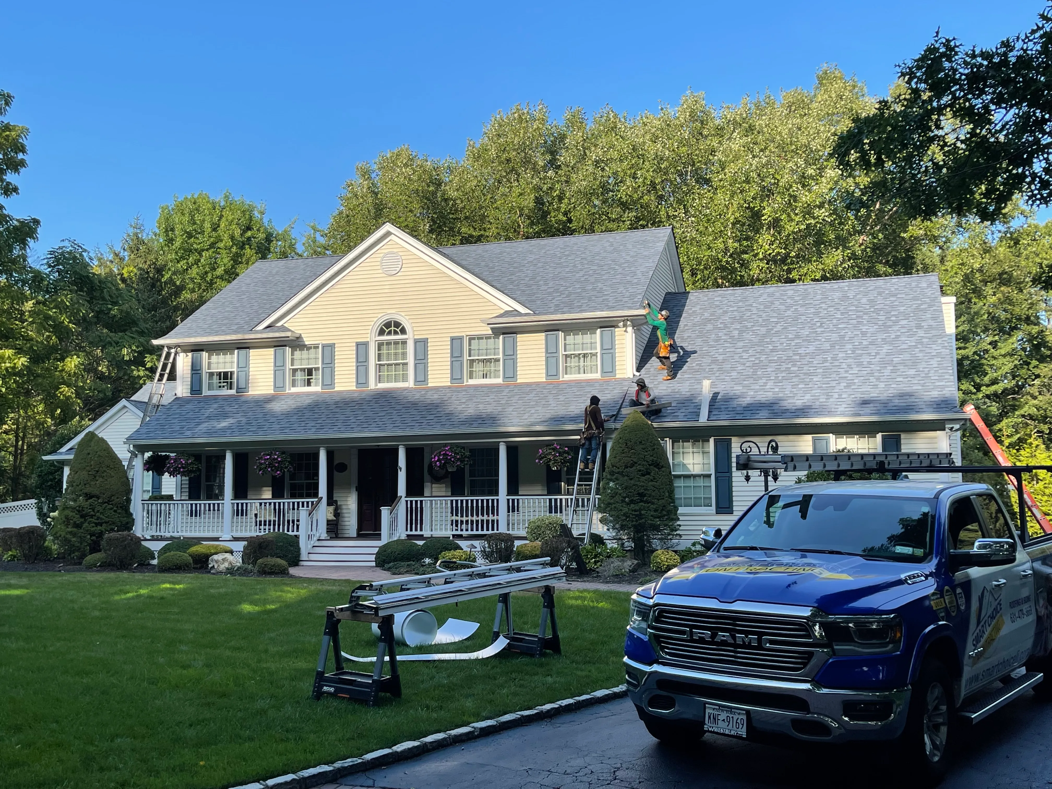 Gutter Guards installation in Huntington