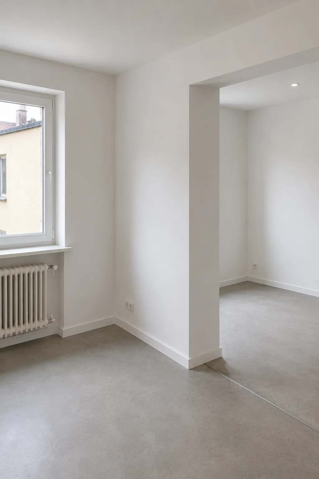 Referenzprojekt: fertig sanierter Wohnraum nach dem Umbau