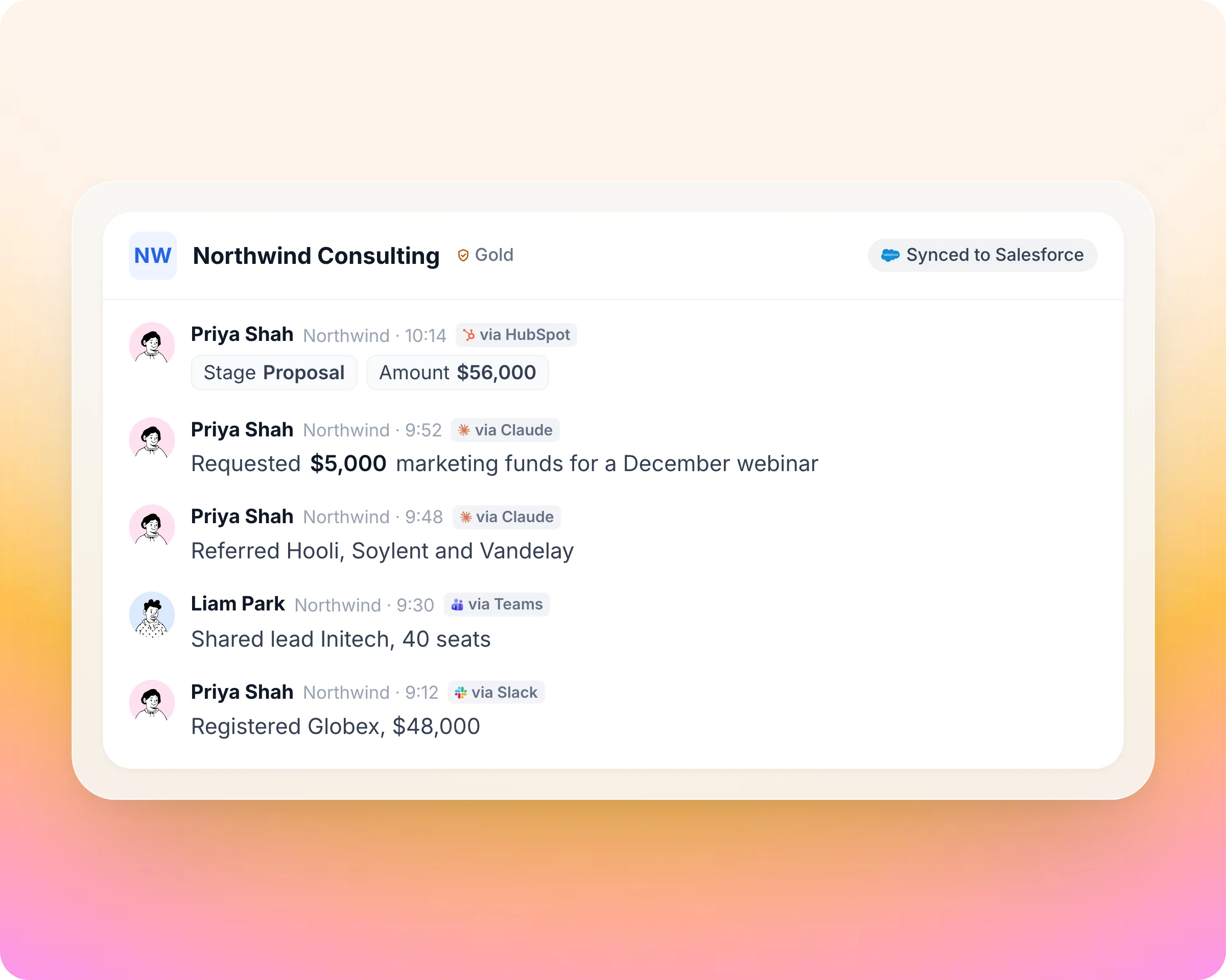Partner Connect in Introw: Take registrations from their tools
