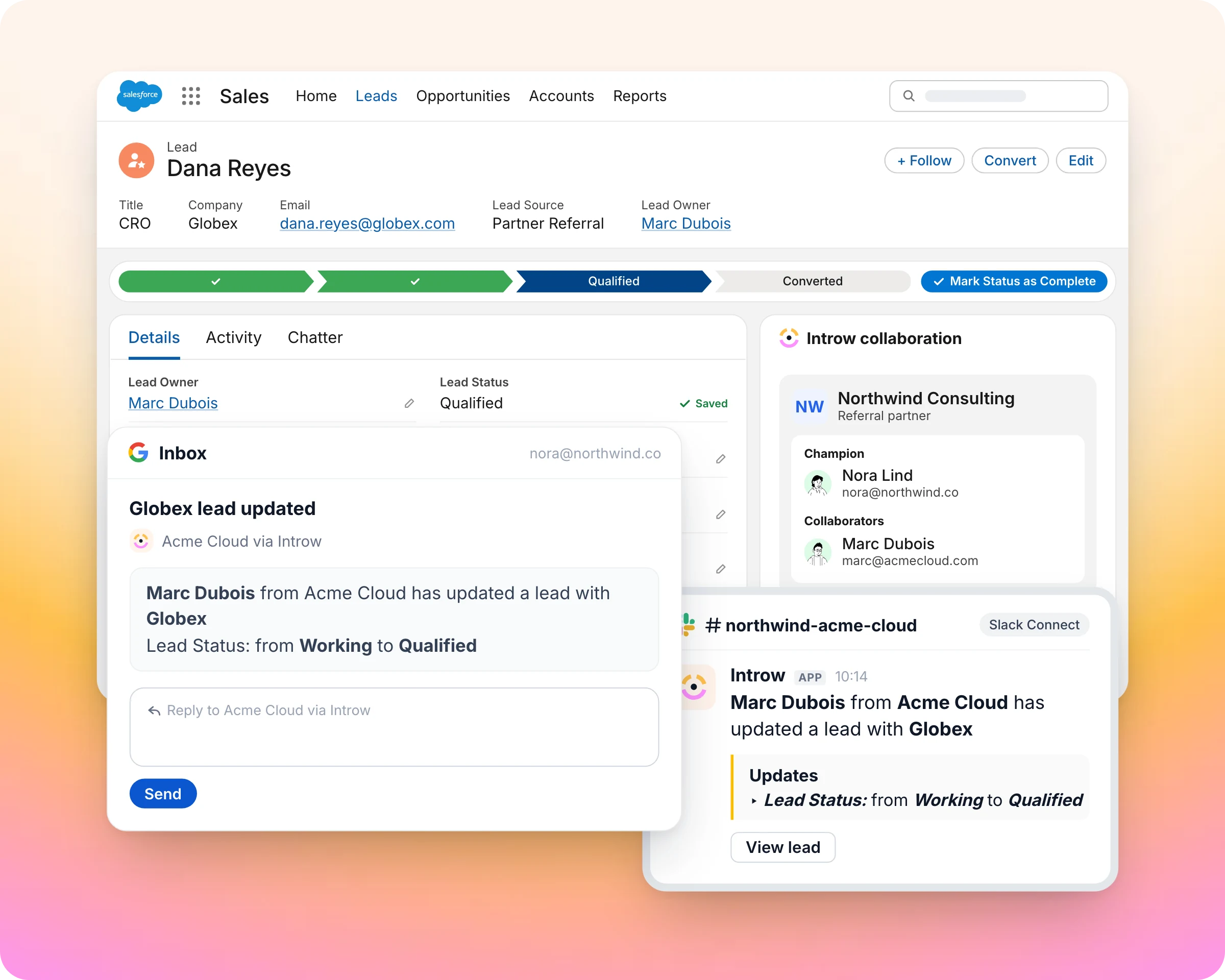 Partner referral, incentive and payout software: Referral partners who keep sending intros