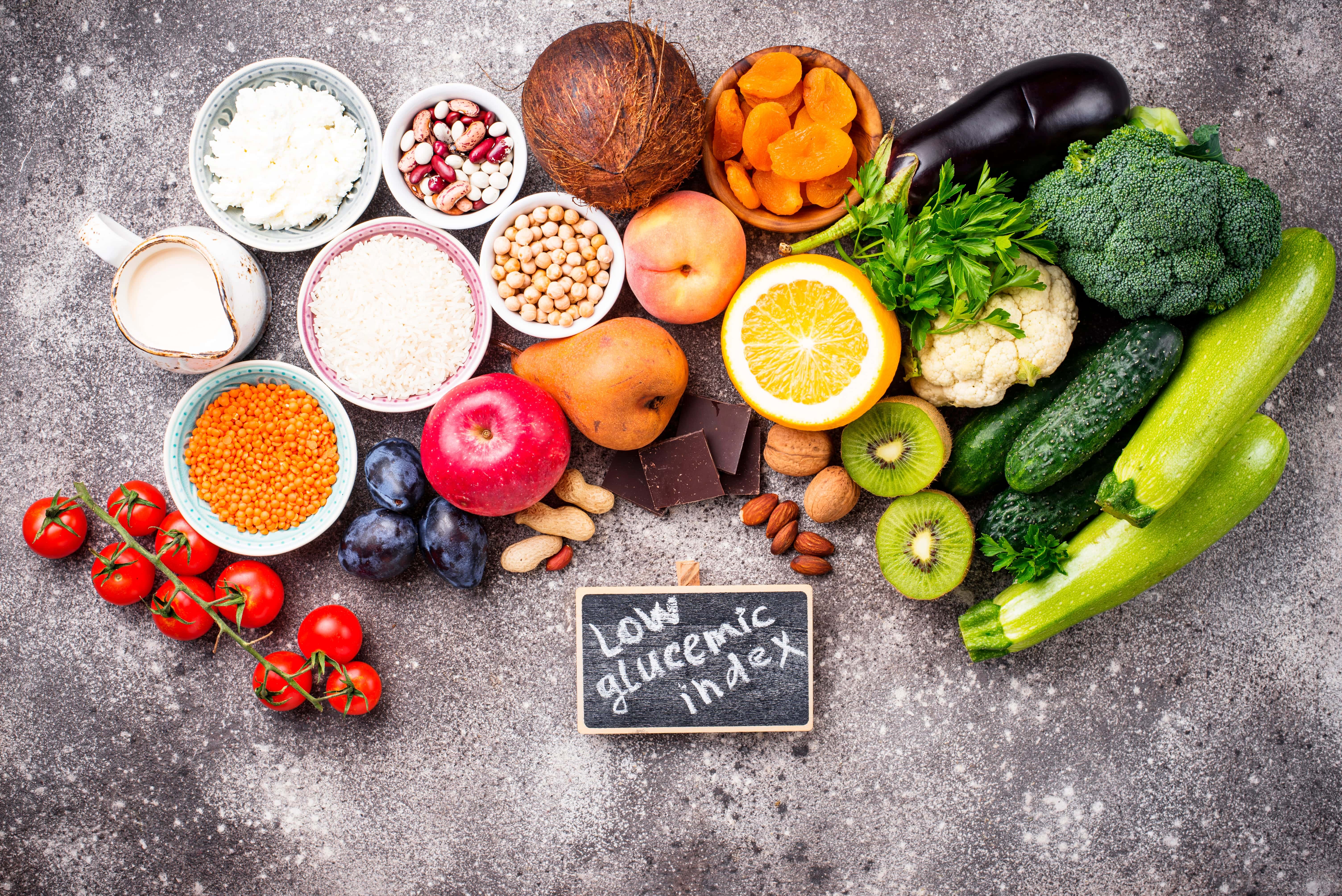 aliments à faible indice glycémique
