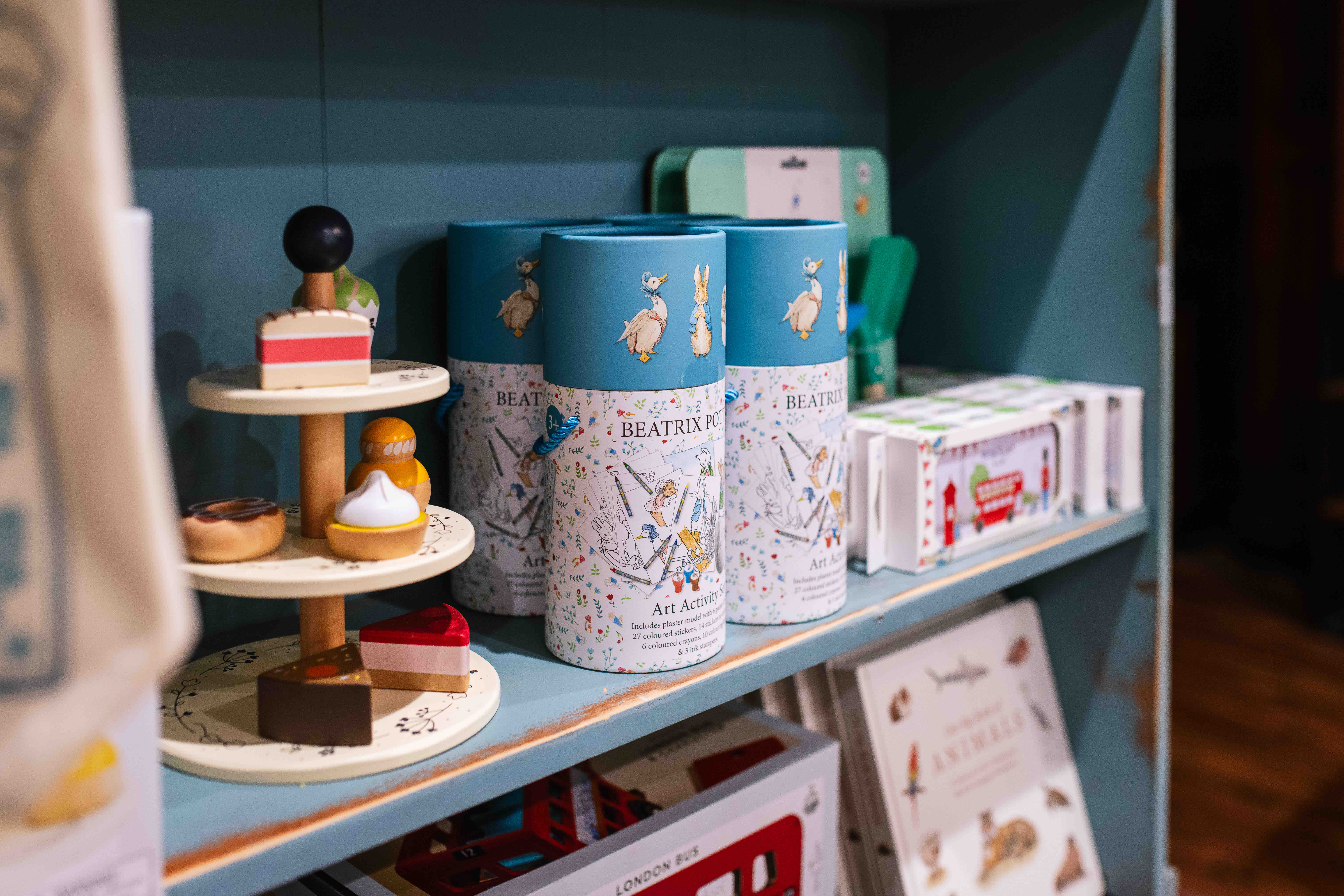 Gifts and British finds at The London Tea Room boutique