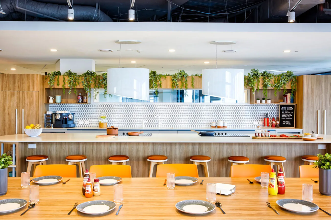 Mars Australia, North Sydney workplace with Quicksew commercial window furnishings