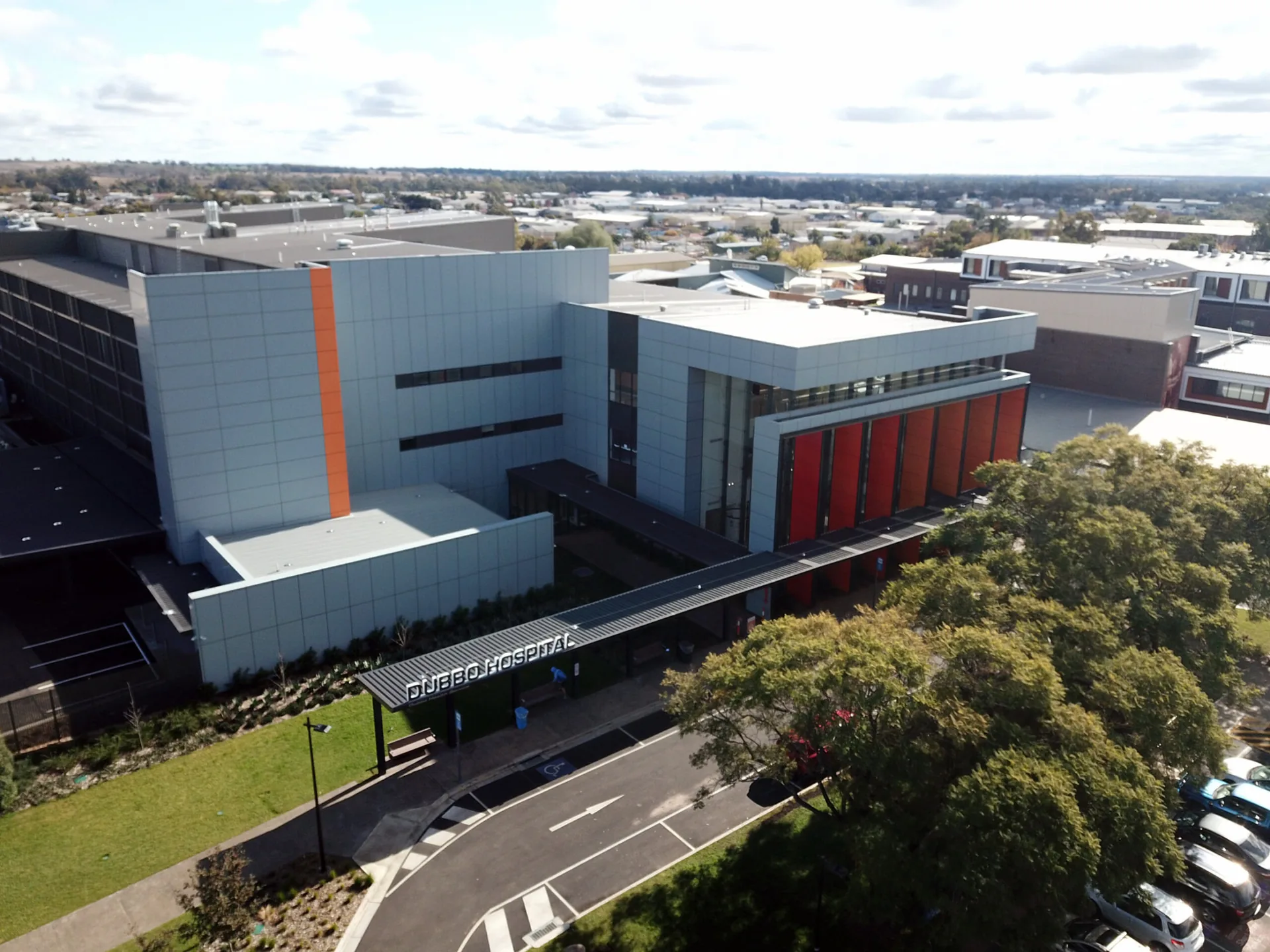 Dubbo Hospital Redevelopment, window furnishings by Quicksew