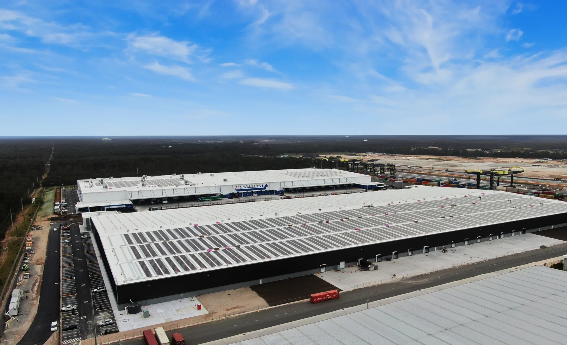 LOGOS Moorebank Logistics Park, Buildings 6 & 7, window furnishings by Quicksew