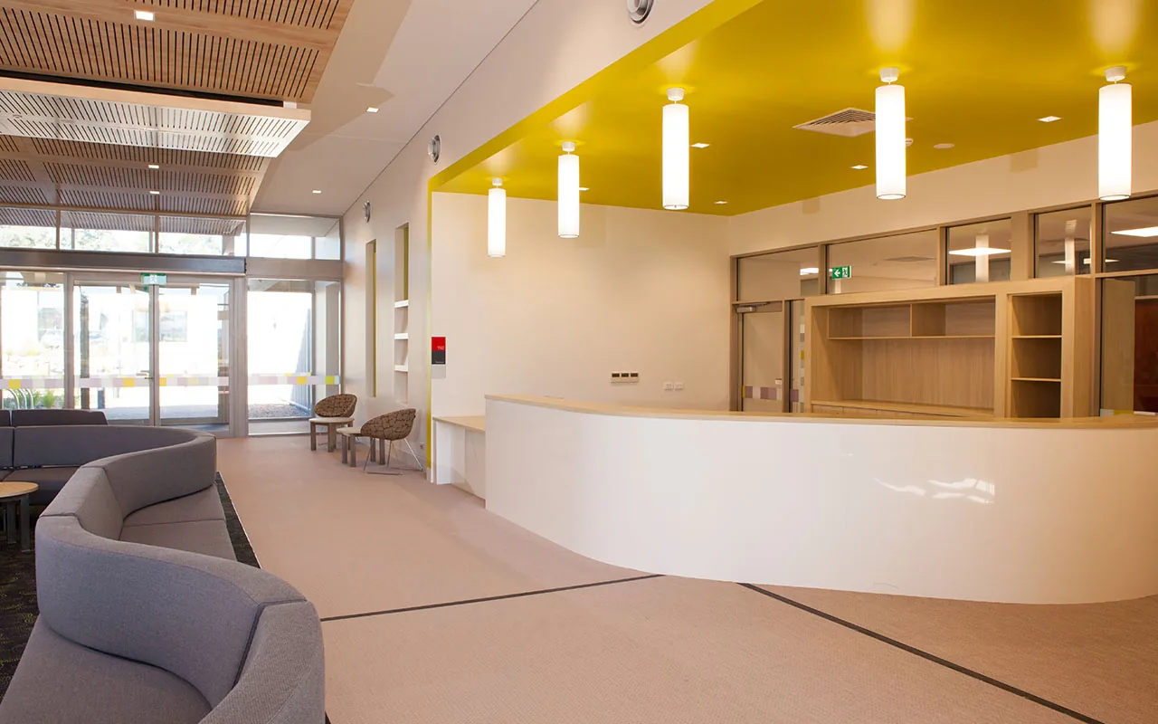 CSU Bathurst, Health & Wellness Centre (E20), window furnishings by Quicksew
