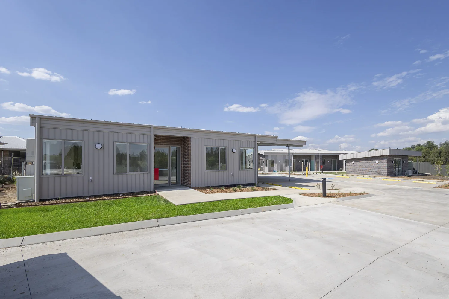 Mercy Connect SDA Housing, Orange, window furnishings by Quicksew