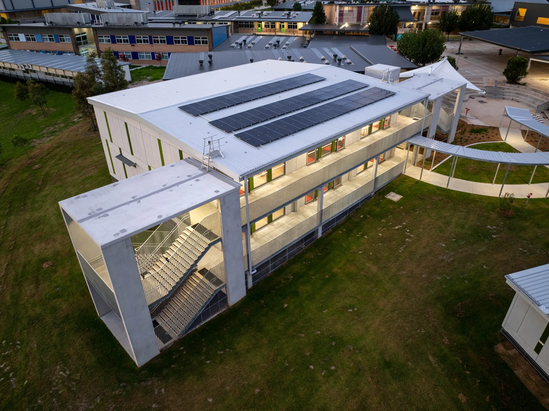 Oran Park Public School, window furnishings by Quicksew
