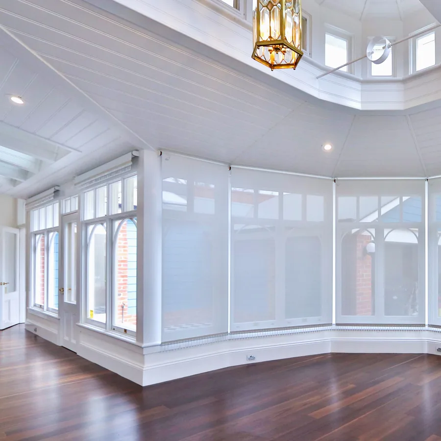 Custom roller blind in an Australian home by Quicksew