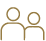 Icon of two simple human figures standing side by side.