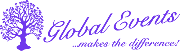 EventsAir logo surrounded by orbiting icons for registration, travel, budget and agenda