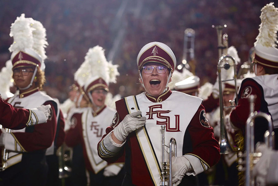 Did FSU's marching band get invited to Macy's parade?