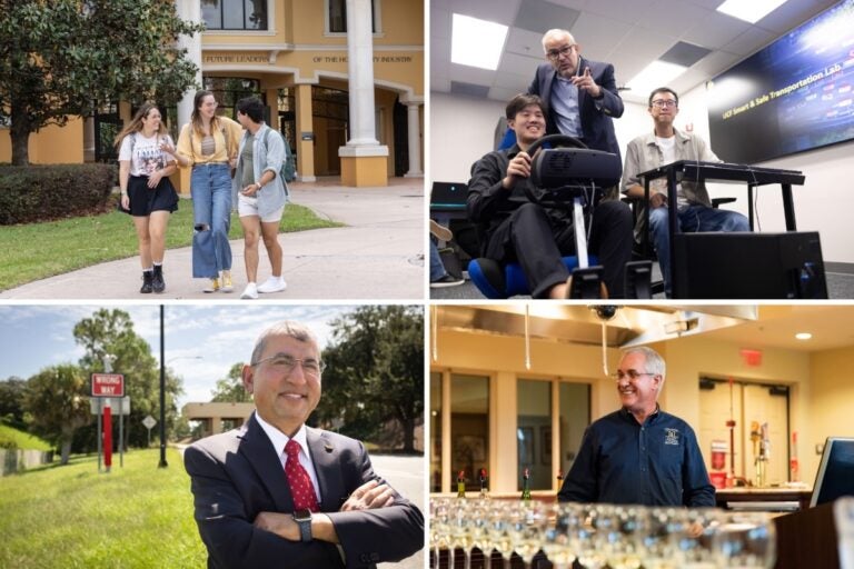 What does UCF's hospitality ranking mean for applicants?