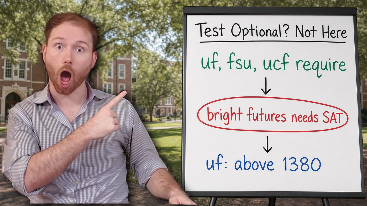 Carson Flowers answers: What a 3.85 GPA Junior Needs on the SAT to Get Into UF