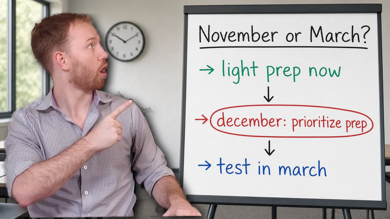 Carson Flowers answers: How to Choose Between the November and March SAT for Athletes
