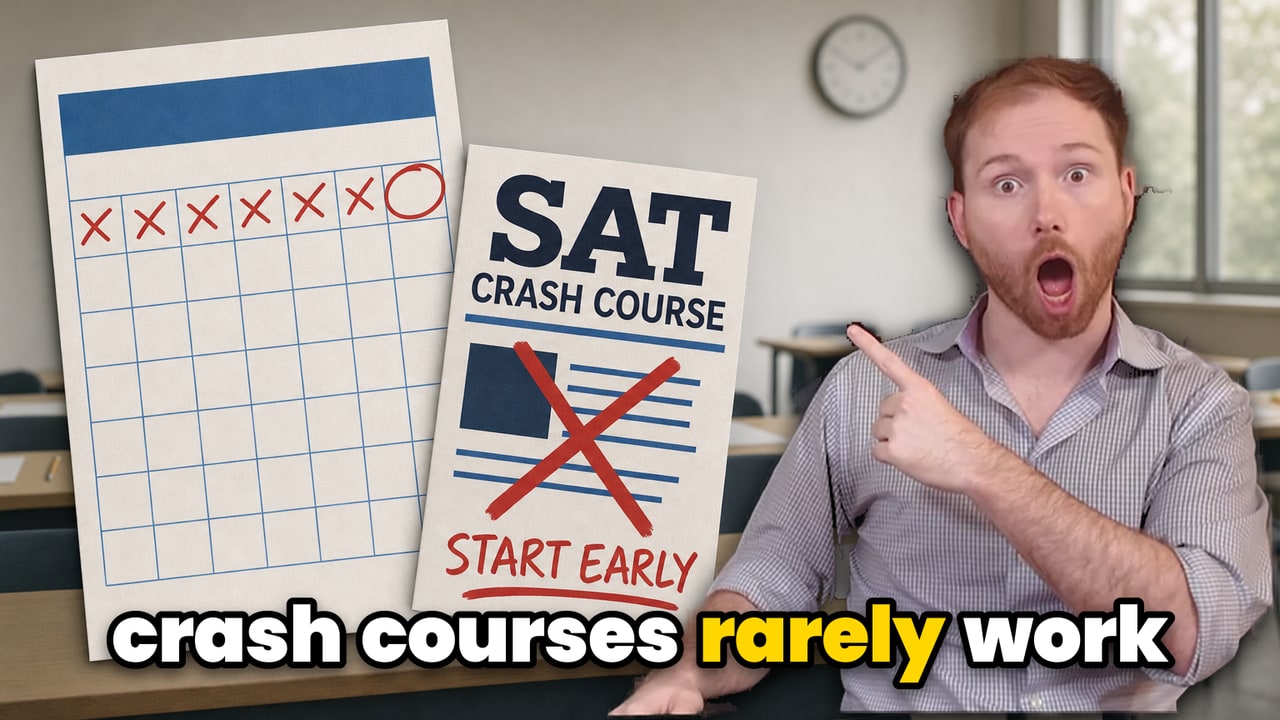 Carson Flowers answers: SAT Crash Courses Rarely Deliver a 200 Point Jump