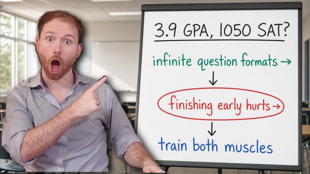 Carson Flowers answers: Why Do Straight A Students Struggle on the SAT?