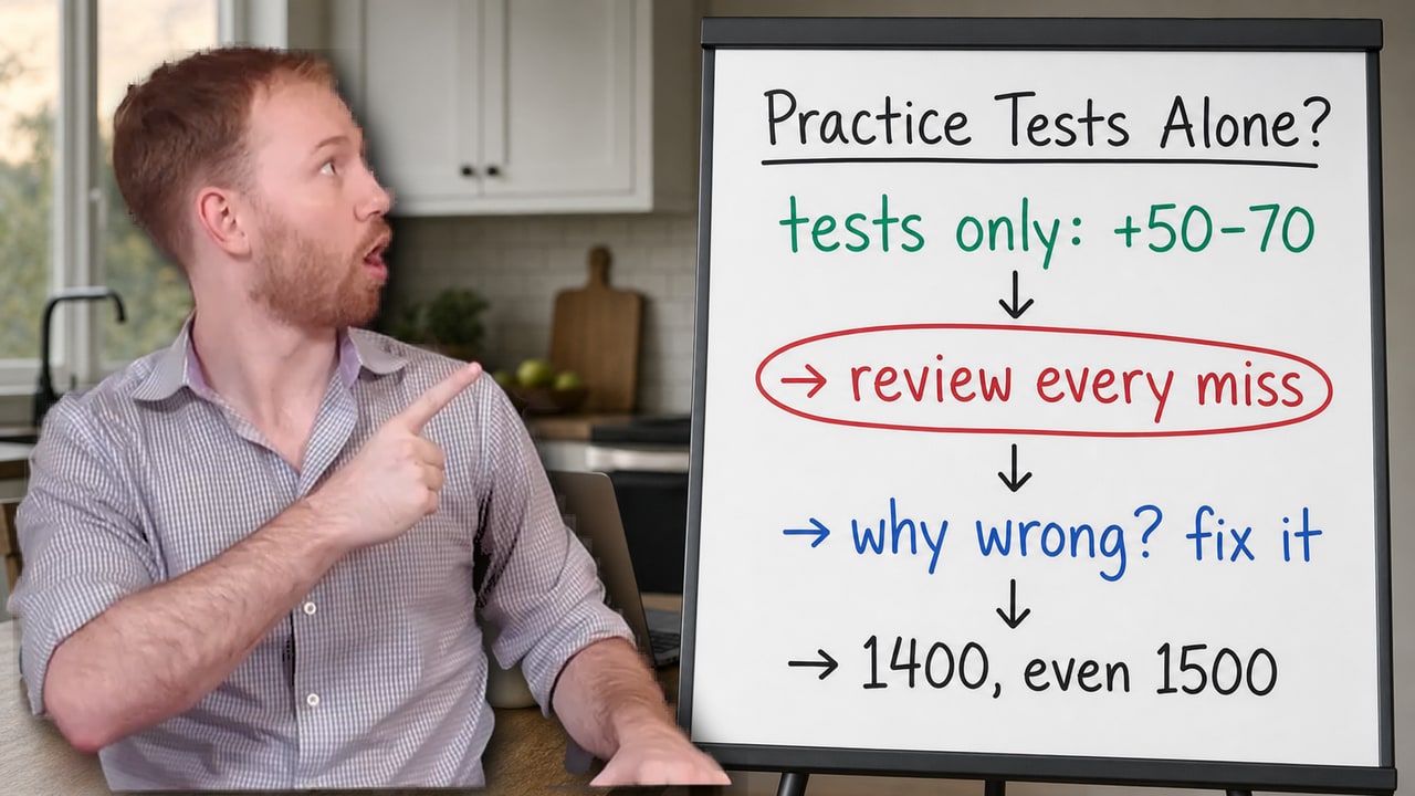 Carson Flowers answers: What Raises a 1200 SAT Score More Than Practice Tests