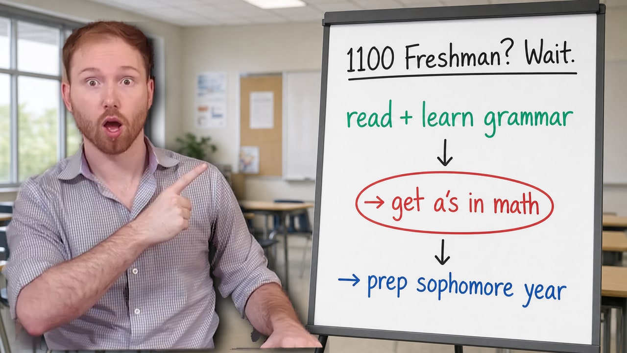 Carson Flowers answers: How Early a Freshman With an 1100 PSAT Should Start SAT Prep
