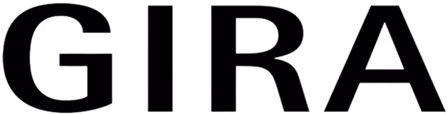 The word GIRA in bold black uppercase letters on a white background.