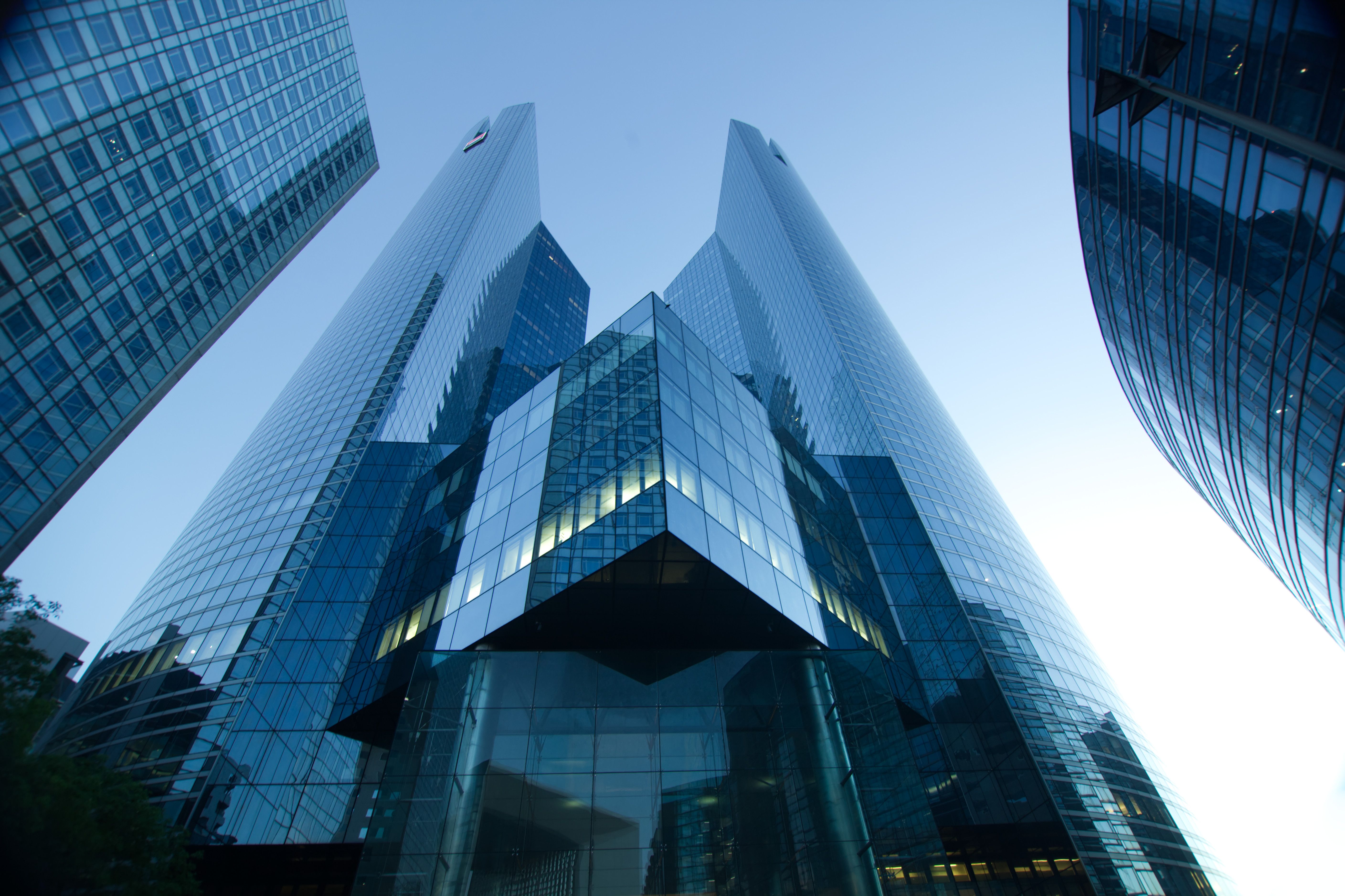 Corporate towers representing Siare's capital advisory practice