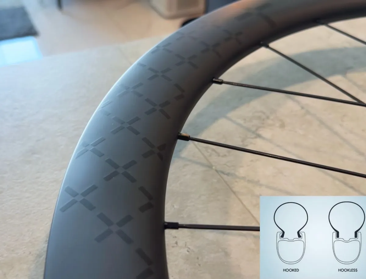 Pillar 1423 bladed steel spokes on the 10PLUS T Series carbon wheelset