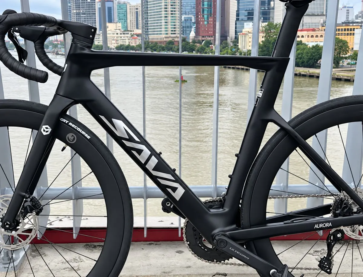 SAVA A7L Pro T800 carbon frame with internal cable routing
