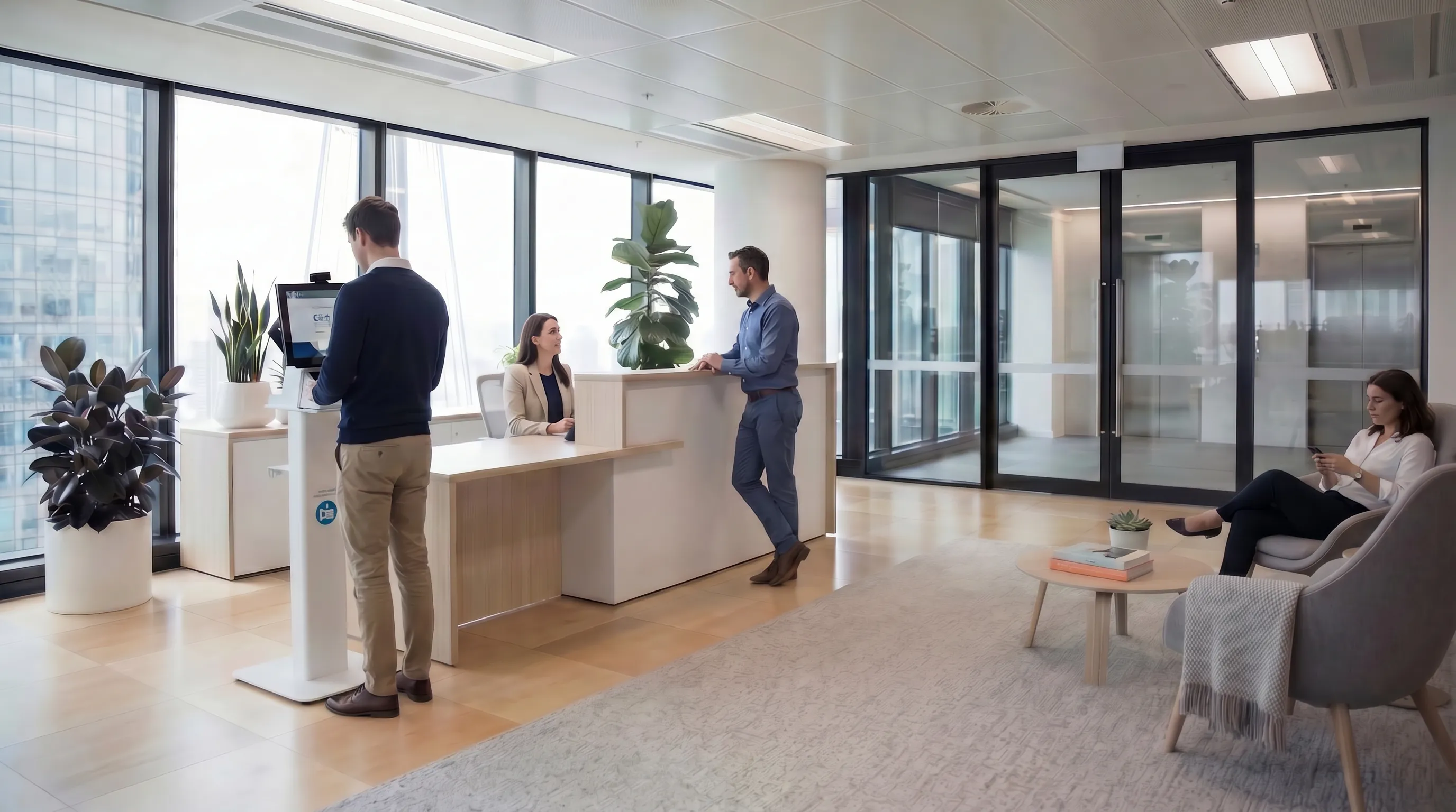Promotional video scene 1 for future Office services.