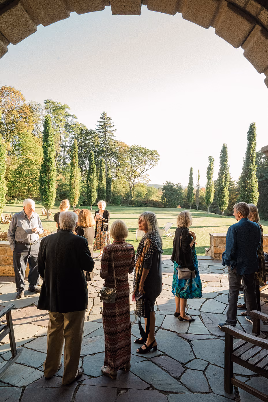 Winthrop Estate gathering photo