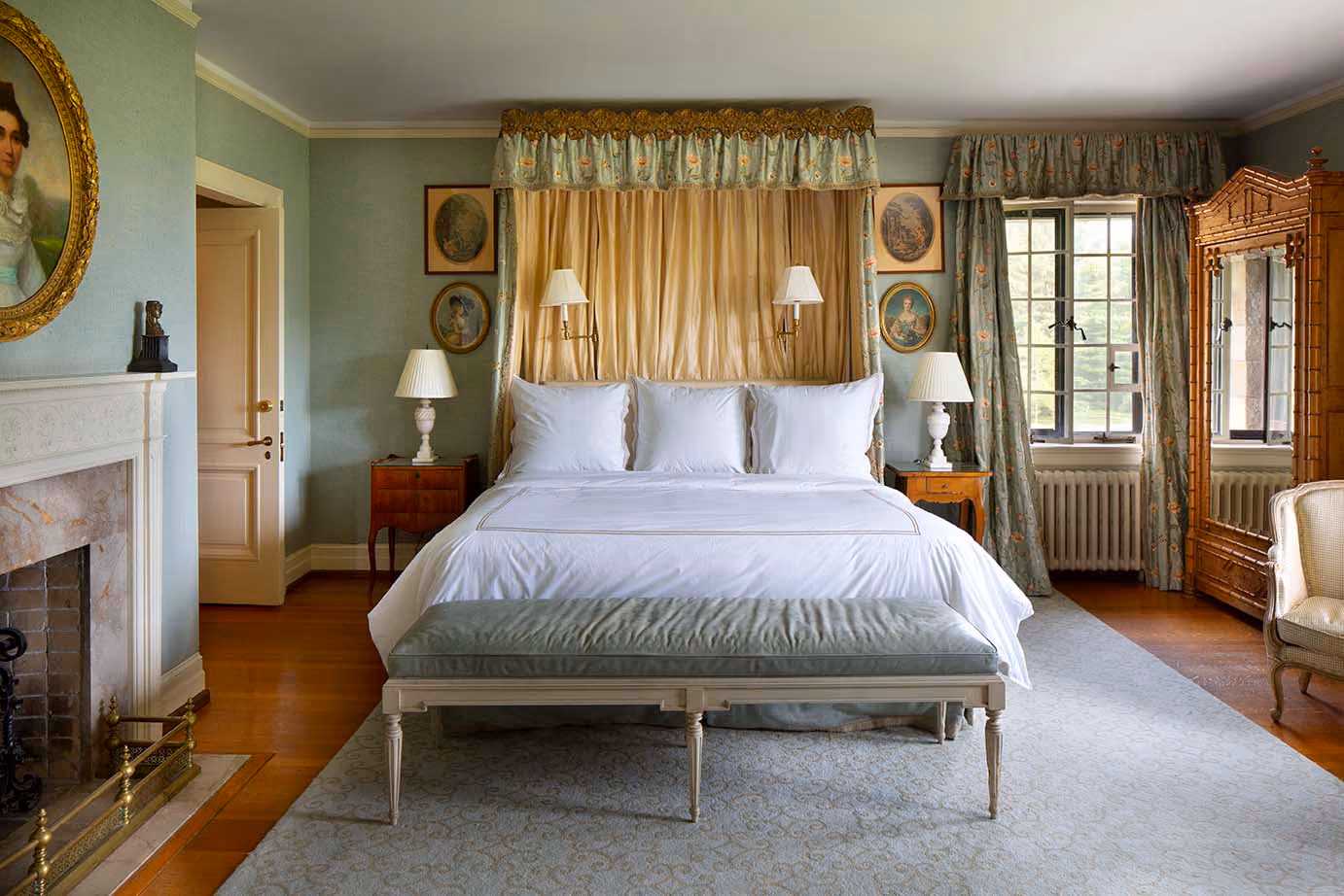 Family bedroom at Winthrop Estate