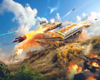 World of Tanks Blitz Game Shot