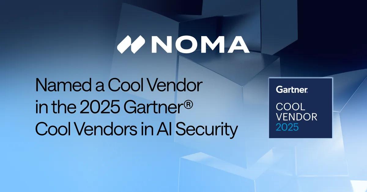 Noma Security Gartner Cool Vendor AI Security
