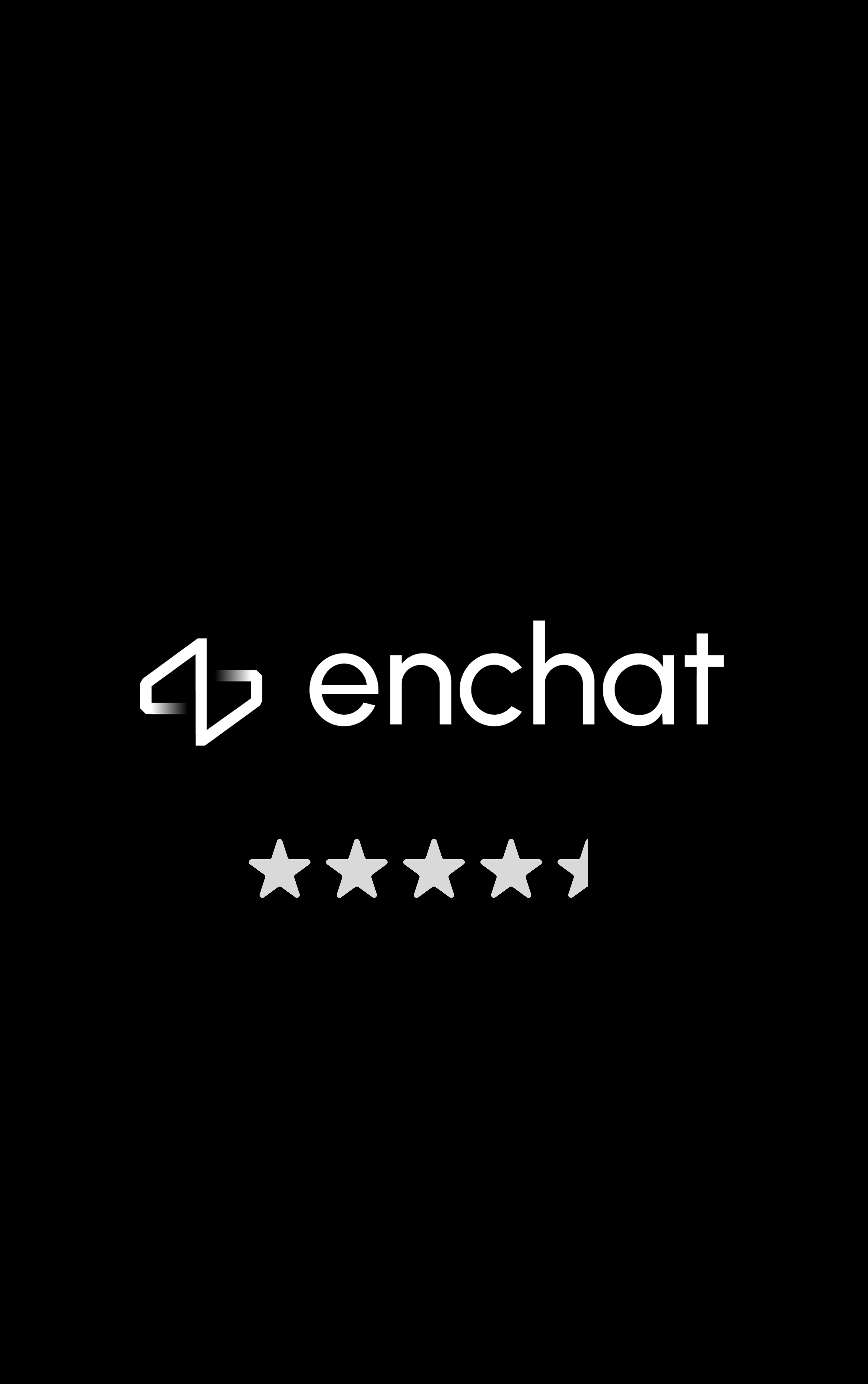 enchat 4.9 stars 