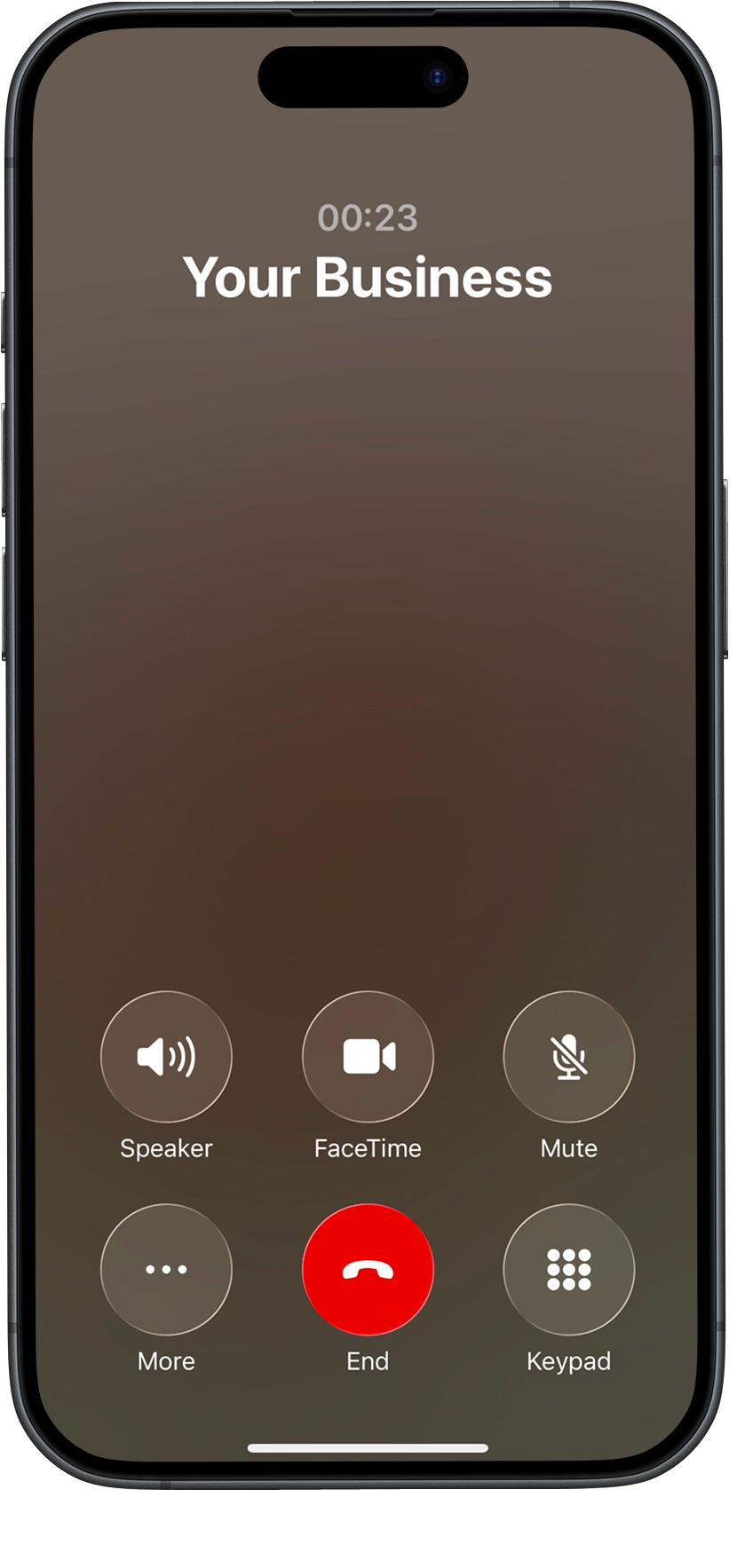 An enchat call transcript showing an appointment being booked into a calendar