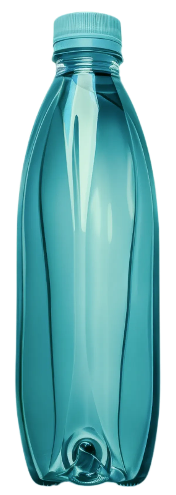 Bottle made from bio-based PEF