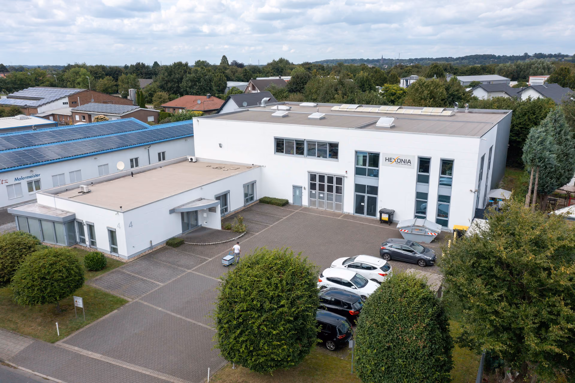 Produktions- und Arbeitsumfeld bei Hexonia in Nettetal.