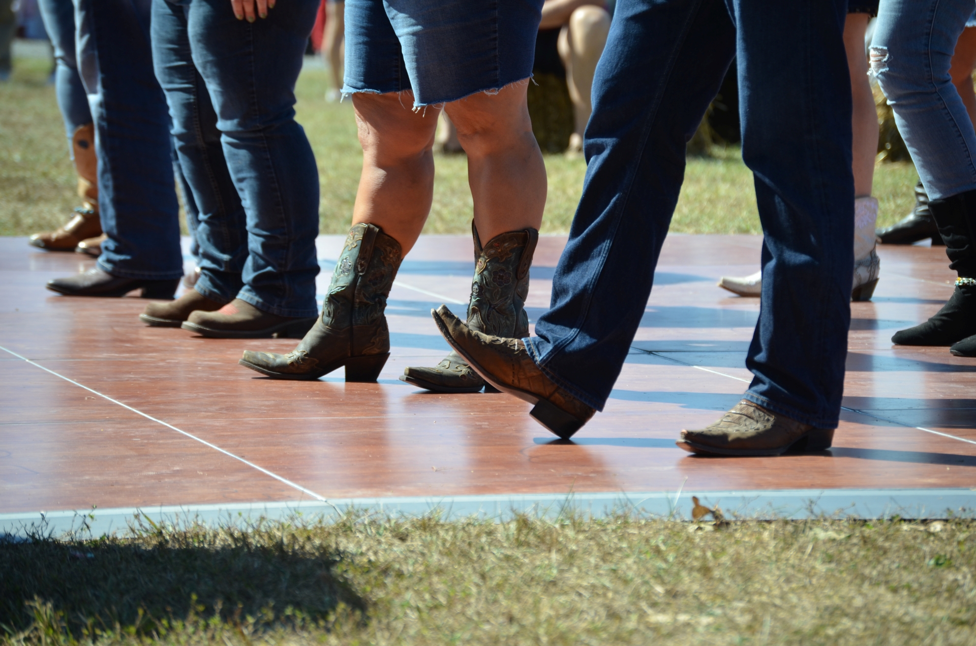 Line Dancing in St Mungo Square